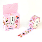 Washi Tape with Romantic Cherry Blossom Design for DIY