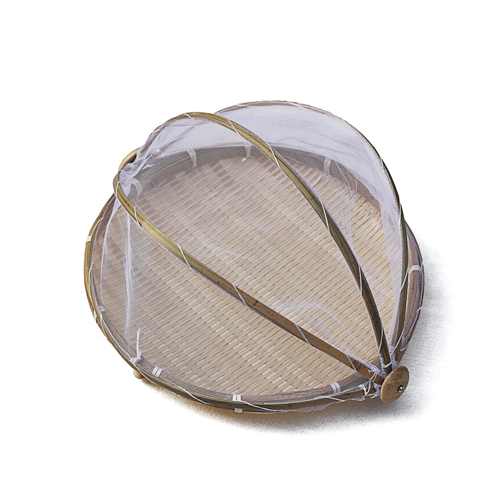 Bamboo Round Storage Basket Set for Home Use