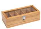 Bamboo Tea Bag & Jewelry Organizer