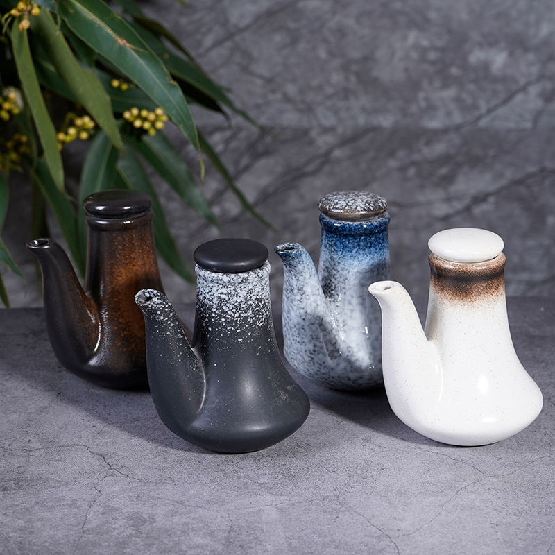 Japanese Ceramic Soy Sauce Pot