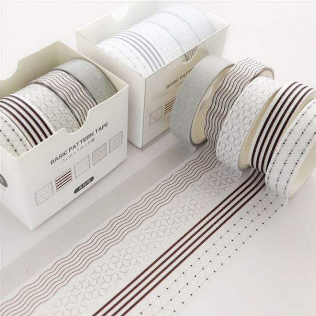 Cute Colorful Washi Tape Decorative Sticker Set