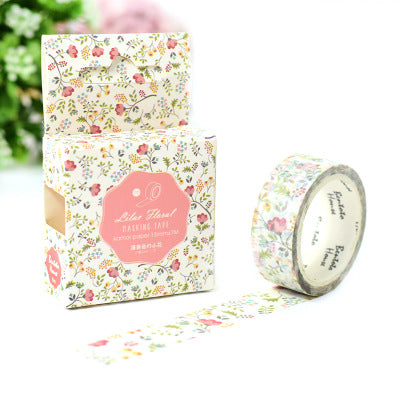Washi Tape with Romantic Cherry Blossom Design for DIY