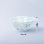 Sakura Story Creative Bowl and Plate Set (Japanese Style)