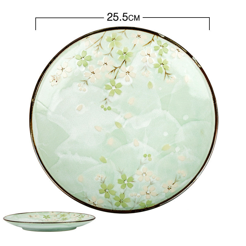 Sakura Blossom Underglaze Rice Bowl