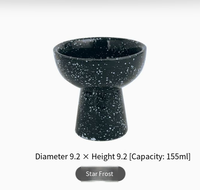 Japanese-style Ceramic Tall Bowl for Snacks