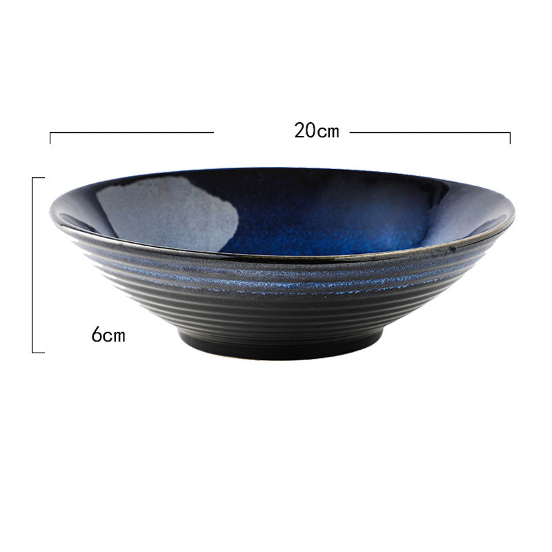 Japanese Style Large Noodle and Salad Bowl Set
