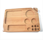 Square Bamboo Wood Cigarette Tray