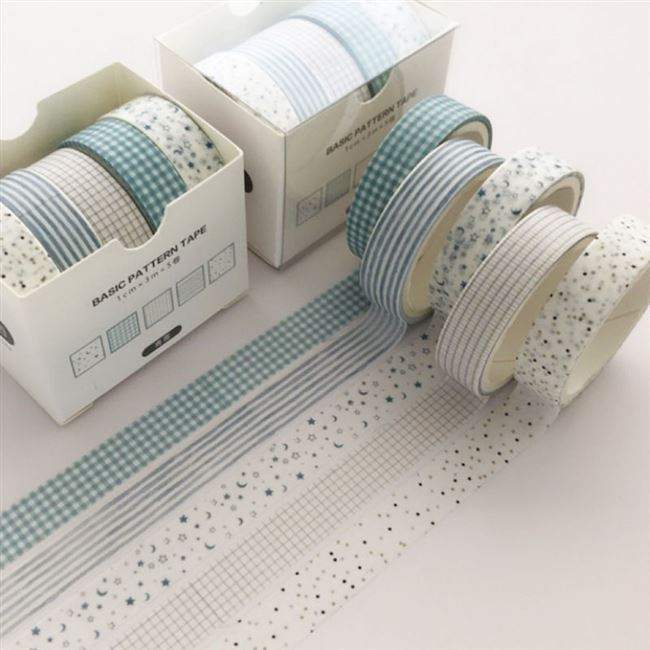 Cute Colorful Washi Tape Decorative Sticker Set