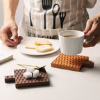 Japanese Black Walnut Wooden Coasters